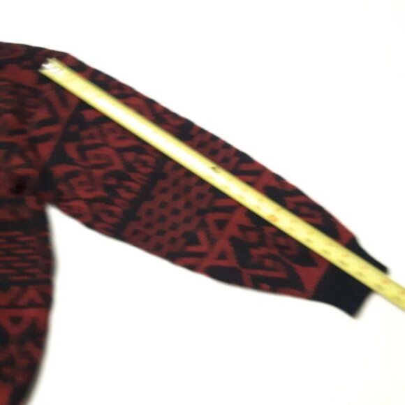 Vintage McGregor Sweater Mens Large Red Long Sleeve Pullover 48 in Chest - Picture 6 of 14